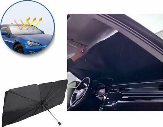 Huaxin Internal Car Windshield Sunshade Umbrella 140x78cm