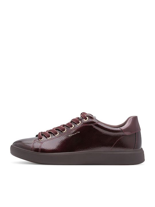 Women's Sneakers Burgundy Pat