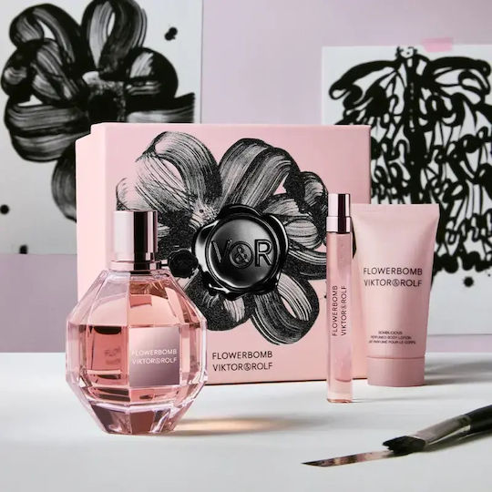 Viktor & Rolf Flowerbomb Дамски комплект с лосион за тяло