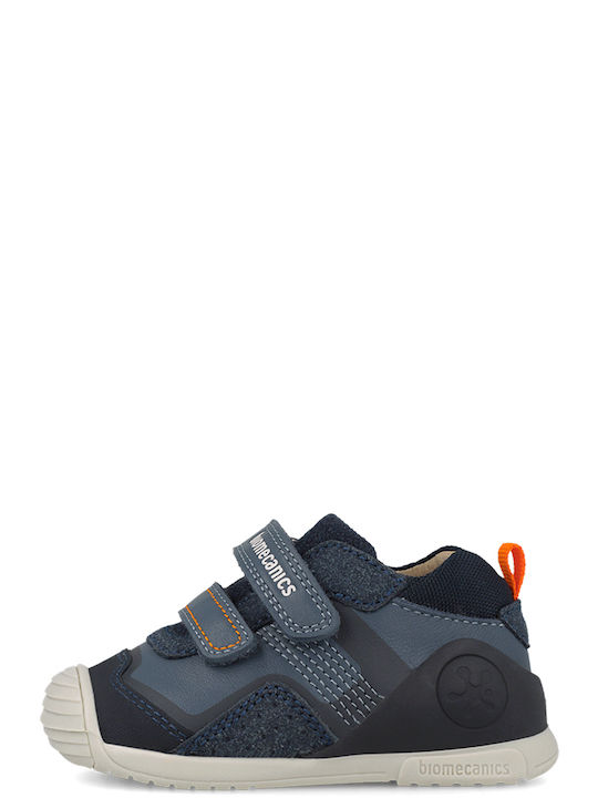 Kids Sneakers Anatomic with Hoop & Loop Closure Blue