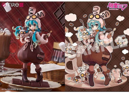 Character Vocal Series 01 Hatsune Miku PVC Figure Hatsune Miku Marshmallow Hot Cocoa 22cm Size