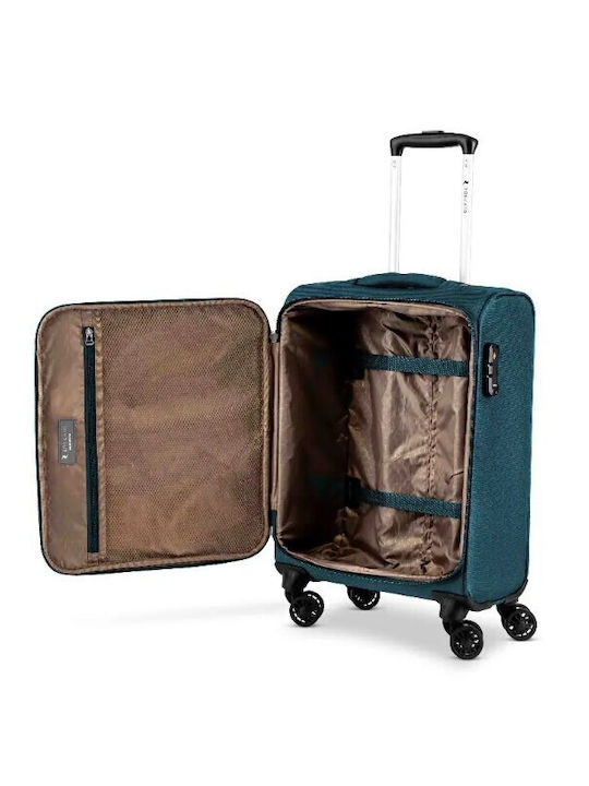 Ciak Roncato Cabin Travel Suitcase Light Blue Height 55cm