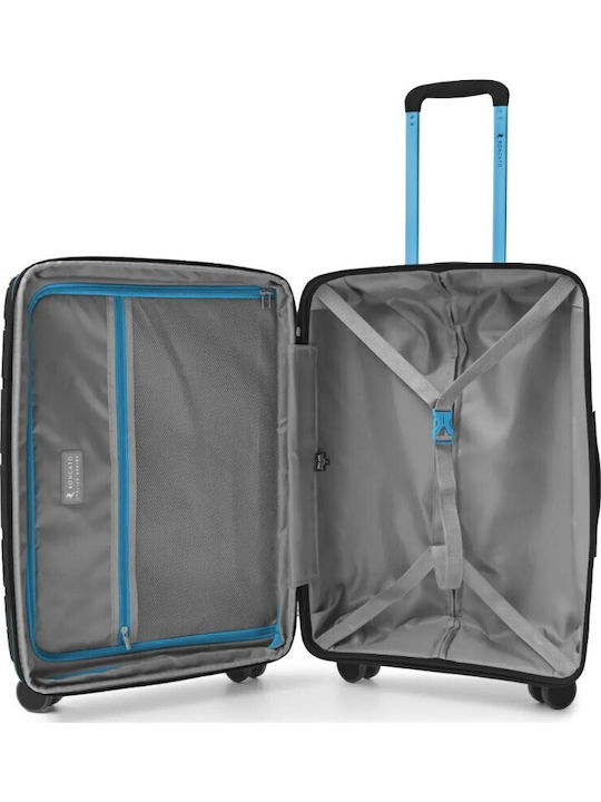 Ciak Roncato Medium Suitcase Hard Black Height 66cm