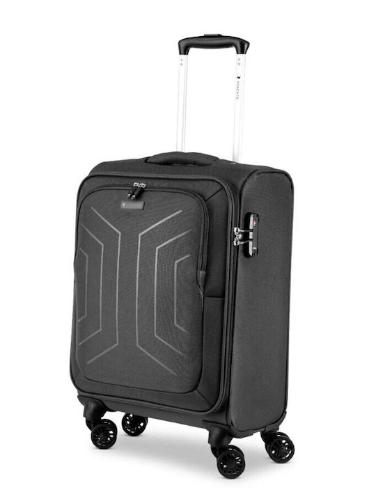 Ciak Roncato Cabin Travel Suitcase Black Height 55cm Ciak Roncato Cabin Travel Suitcase Black Height 55cm