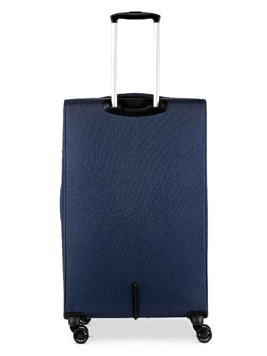 Ciak Roncato Large Blue Travel Suitcase 78cm