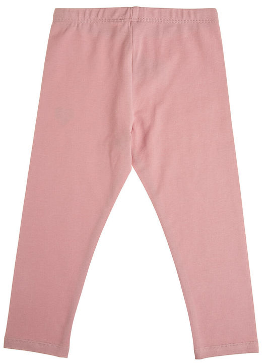 Kids Sports Long Pink Leggings