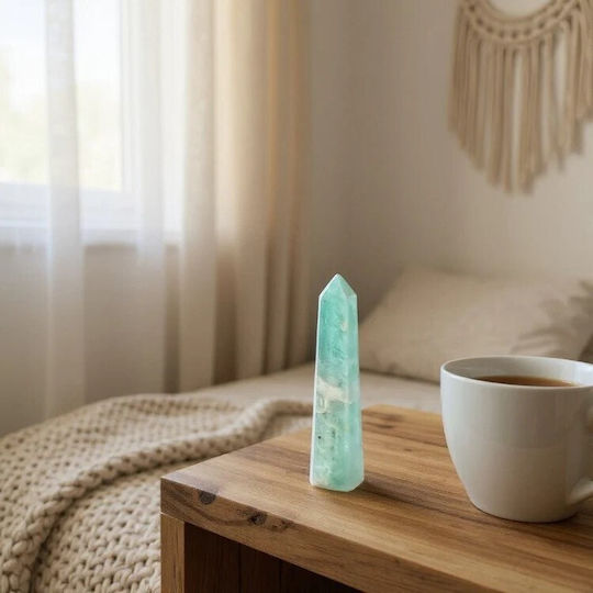 Crystal Amazonite Obelisk 9cm