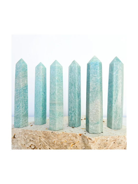 Crystal Amazonite Obelisk 9cm