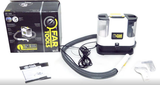 Far Tools Прахосмукачка За Мокро/Сухо Почистване 500W С Пластмасов Контейнер 1.7lt