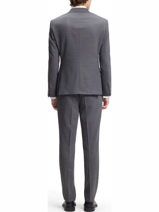 Men's Suit with Slim Fit Grey