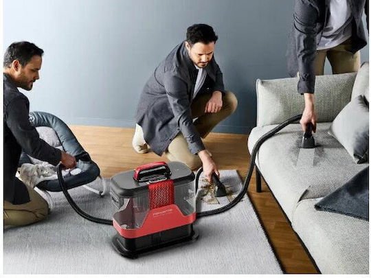 Rowenta Clean It Hot & Cold Nass-Trocken Staubsauger 1150W mit Kunststoffbehälter 2,3l Rote