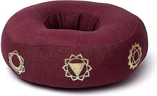 Perna De Bumbac Pentru Susținerea Singing Bowl Simboluri Chakra 17cm