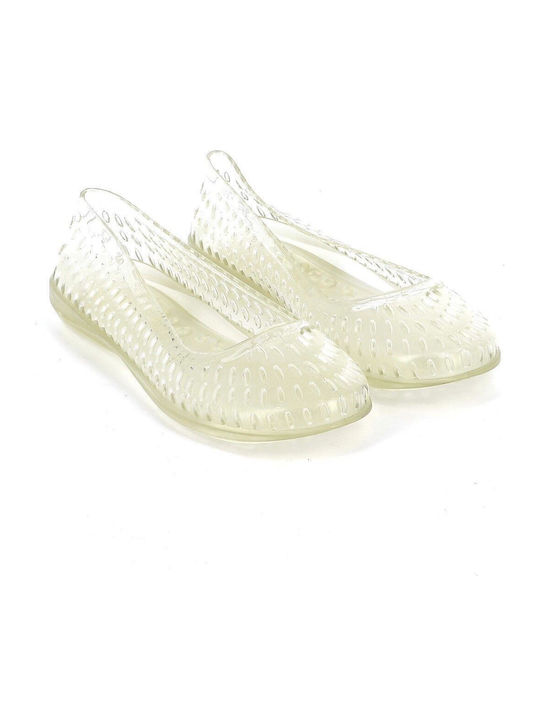 Pantofi de plajă pentru femei Adams 528-24001-alb Pantofi de plajă pentru femei Adams 528-24001-alb