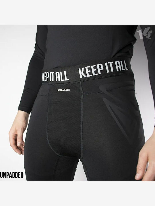KEEPERsport Мъжки спортен клин Compression Capri Черен
