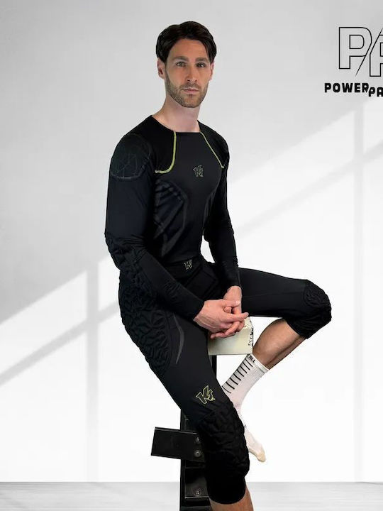 KEEPERsport Мъжки спортен клин Compression Capri Черен