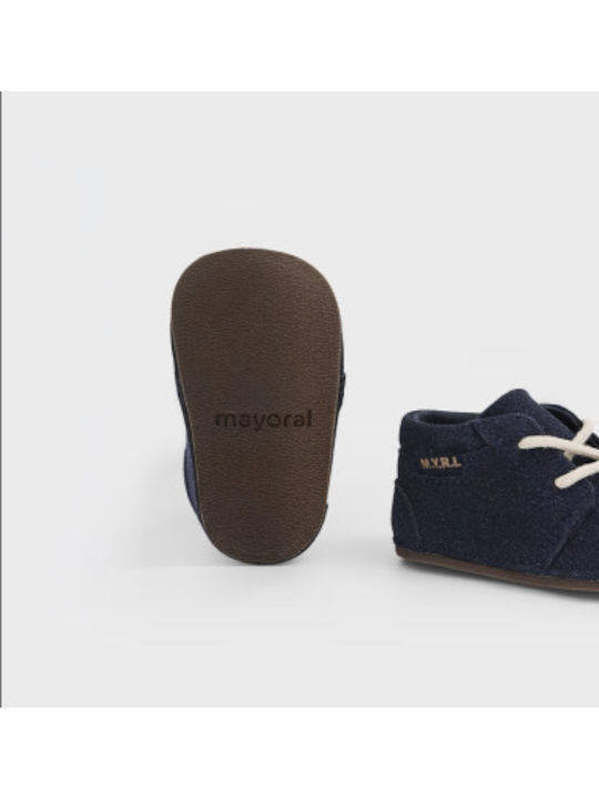 Mayoral Baby Soft-Sole Boots Blue