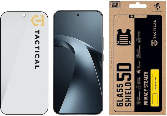 Tactical 5D Privacy Tempered Glass (Xiaomi 17T Pro)