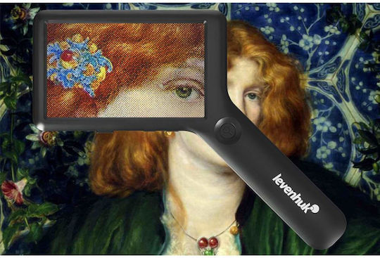 Levenhuk Handheld Magnifying Lens with Light