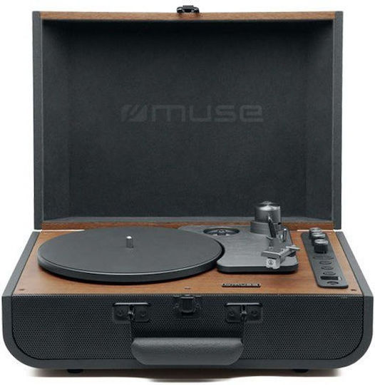 Muse MT-208AΤ Грамофон с Вградени Говорители Черен