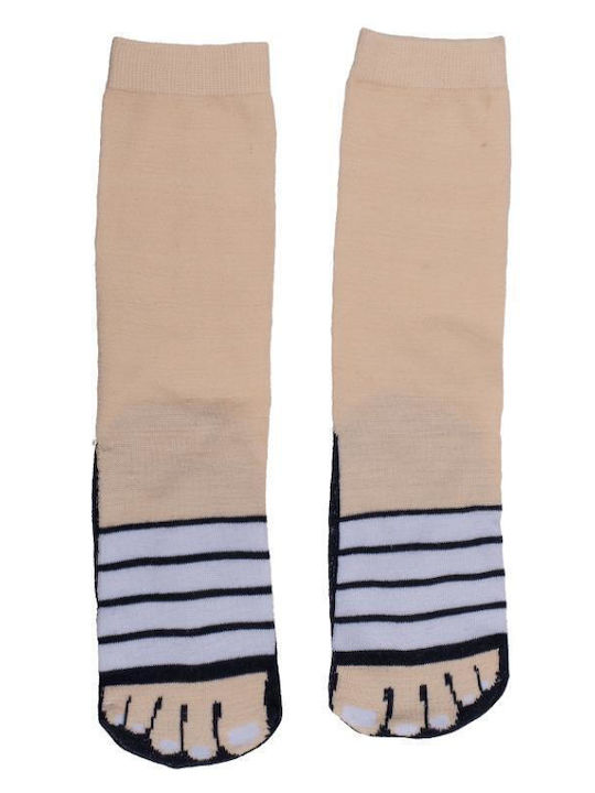 Out of the Blue Herren Beigefarbene Socken 2Pack