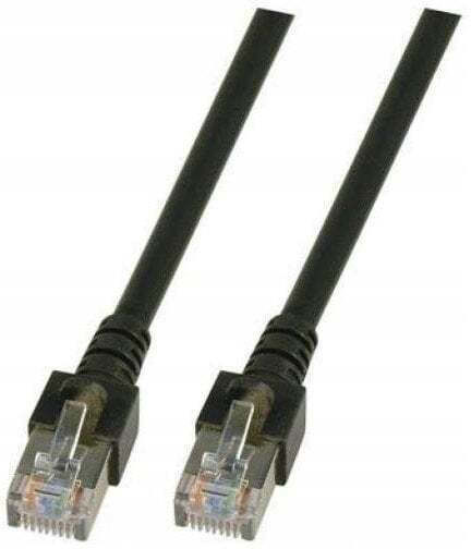 Patchcord RJ45 SF/UTP Cat 5e PVC CCA Black 3m