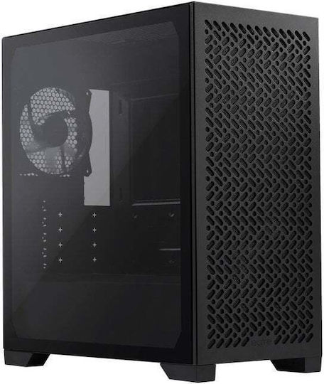 CoolerMaster Elite 302 Lite Gaming Mini Tower Κουτί Υπολογιστή με Πλαϊνό Παράθυρο Μαύρο