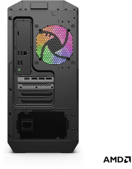 Lenovo Loq Tower 26ADR10 Гейминг Настолен Компютър (Ryzen 7-8745HX/32GB DDR5/1TB SSD/GeForce RTX 5060 Ti/W11 Home)