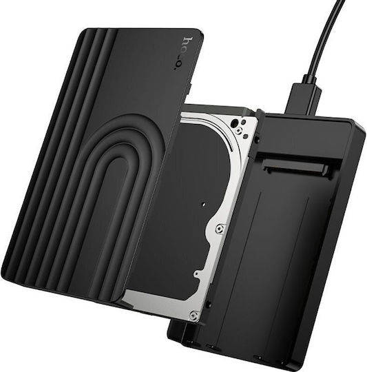 Sata Hard Drive Case 2.5" SATA III with SATA / USB 3.0 Connection