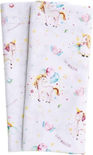 Das Home Комплект Fun 4919 Мента Розово Бяло 70x120см Das Home Комплект Fun 4919 Мента Розово Бяло 70x120см