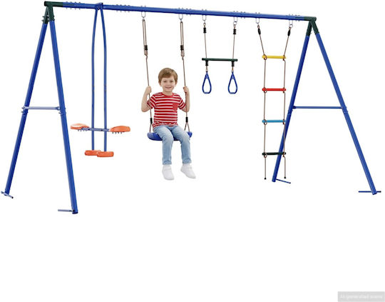 vidaXL Hanging Swing for 3+ Years Multicolour