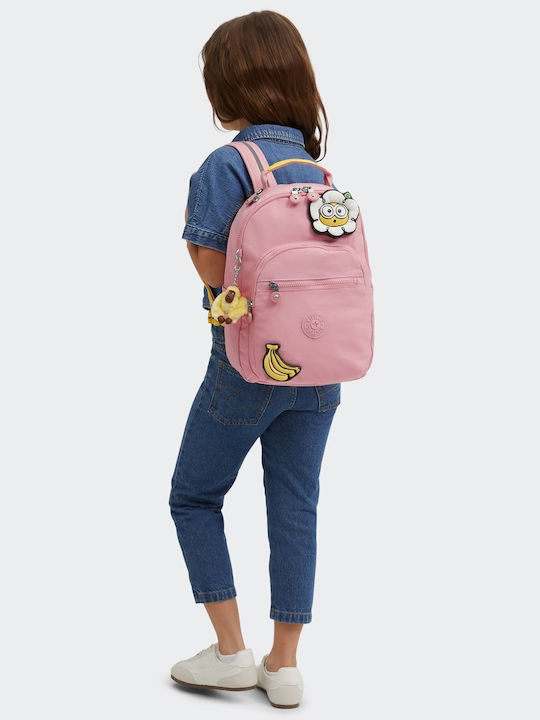 Kipling Παιδική Τσάντα Πλάτης Ροζ 35x25.5x16εκ.
