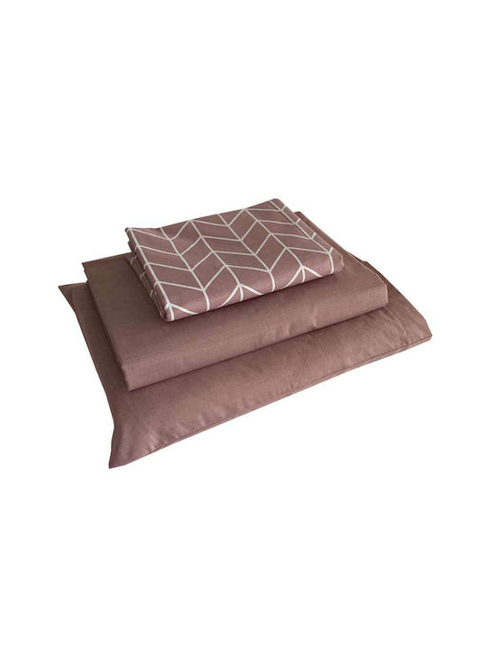 Astron Italy Set Lenjerie De Patut Bebe Roz 120x160 Cm
