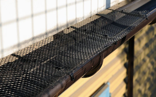 Gutter Protection Mesh Vorel 69851 Width 18cm Length 6m 15 Clips