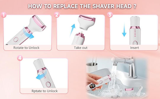 huate-51 Face / Body Rechargeable Shaver
