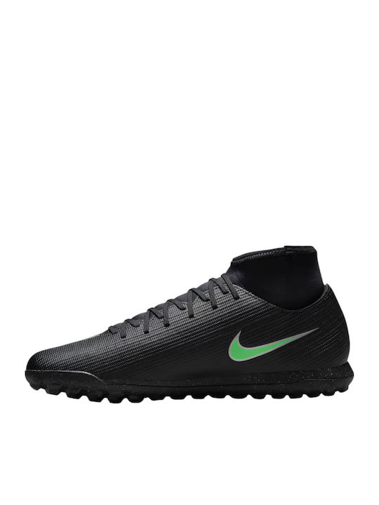 Nike Mercurial Superfly 11 Club TF Football Shoes with Molded Cleats Black