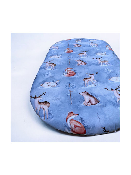 Grandes Suenos Baby Bettlaken Blau 40x80cm