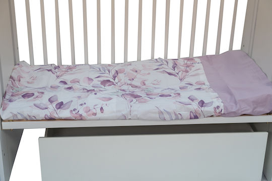 Nona Bebe Lilac Baby Sheets Set 110x160cm