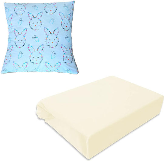 Set Cu Cauciuc Ecru 60x120cm