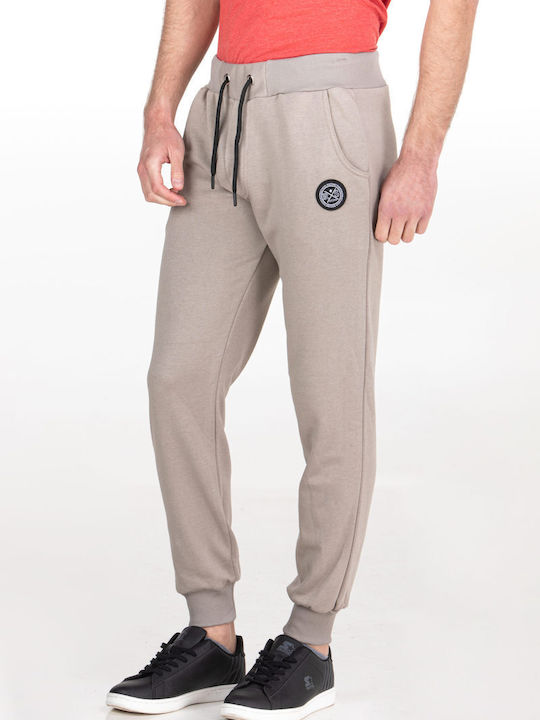 Herren-Sweatpants Ανοιχτό Μπεζ