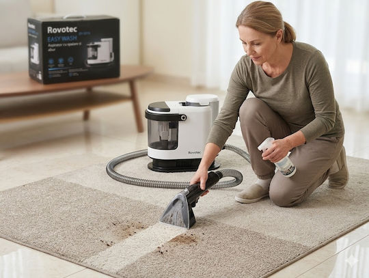 Cleaner Aspirator Umed-Uscat 1700W cu Recipient din Plastic 1.6lt Gri