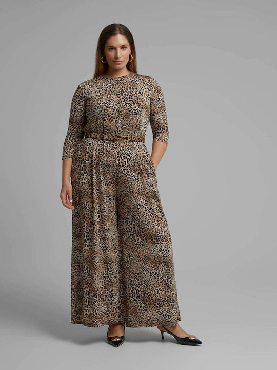 Salopetă De Damă Leopard Print