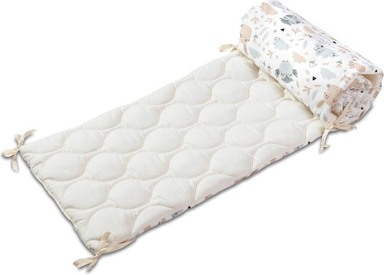 Kidizi Crib Bumpers Classic Inside Beige 60x120cm