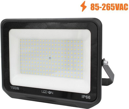Στεγανός Προβολέας LED 150W Ψυχρό Λευκό 6500K IP66