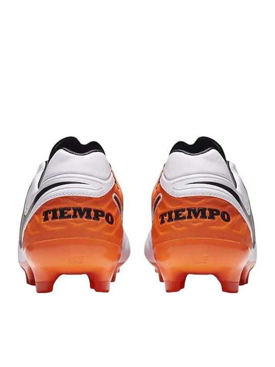 Nike Tiempo Legacy II FG FG Football Shoes with White Cleats