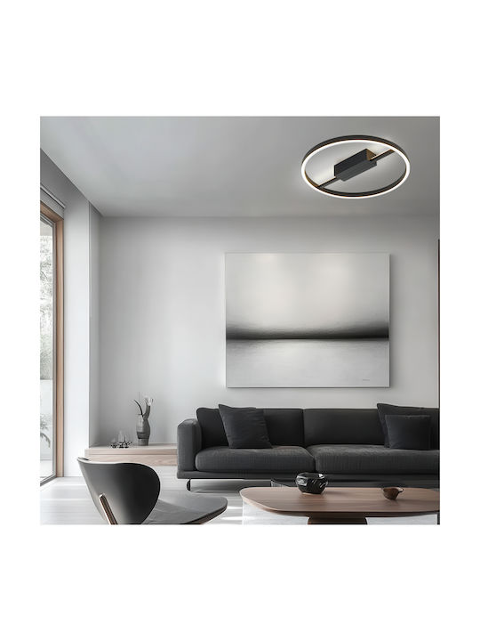 Viokef Ceiling Mount Light 41.5cm Black