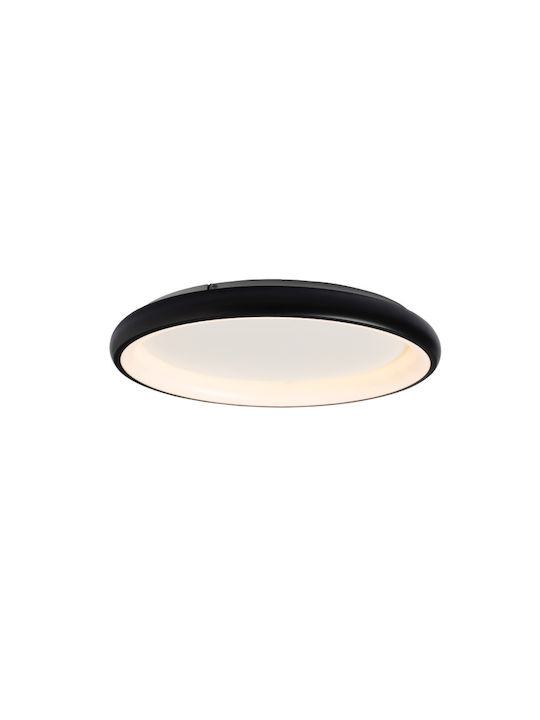 Aca Diana Ceiling Mount Light 81cm Black with Integrated LED