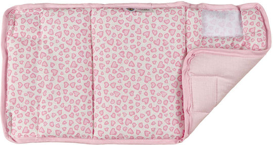 O Kosmos tou Morou Crib Bumper Inside Pink 24x48cm
