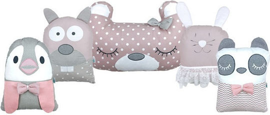 Baby Star Tiny Friends Πάντα Εσωτερική Σάπιο Μήλο 40x185cm