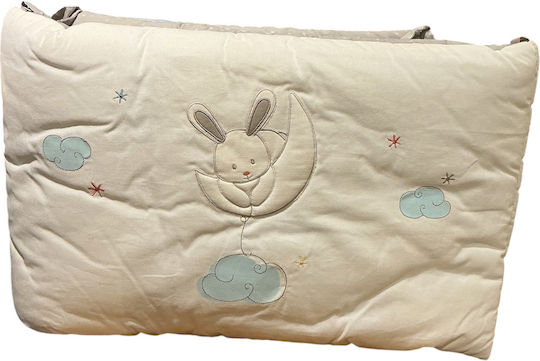 Candide Borduri Clasice Pentru Șinele De Protecție Ale Pătuțului Bunny Albastru 70x140cm