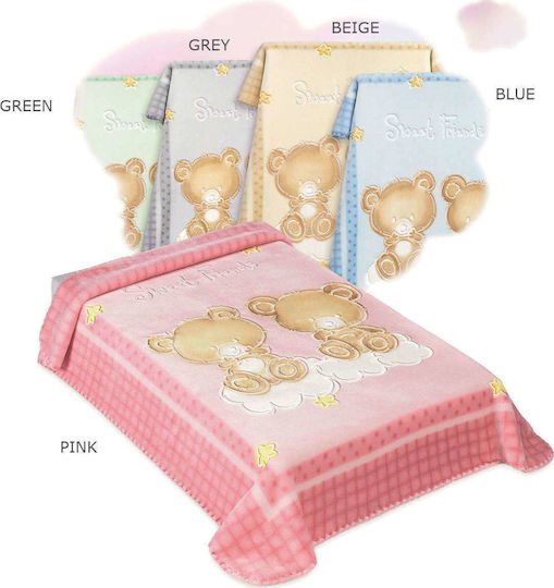 Belpla Κουβέρτα Κούνιας Baby Perla 548 110x140εκ. Belpla Κουβέρτα Κούνιας Baby Perla 548 110x140εκ.